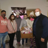 Juan y Caro encargados de del Hogar San Francisco de Asisr